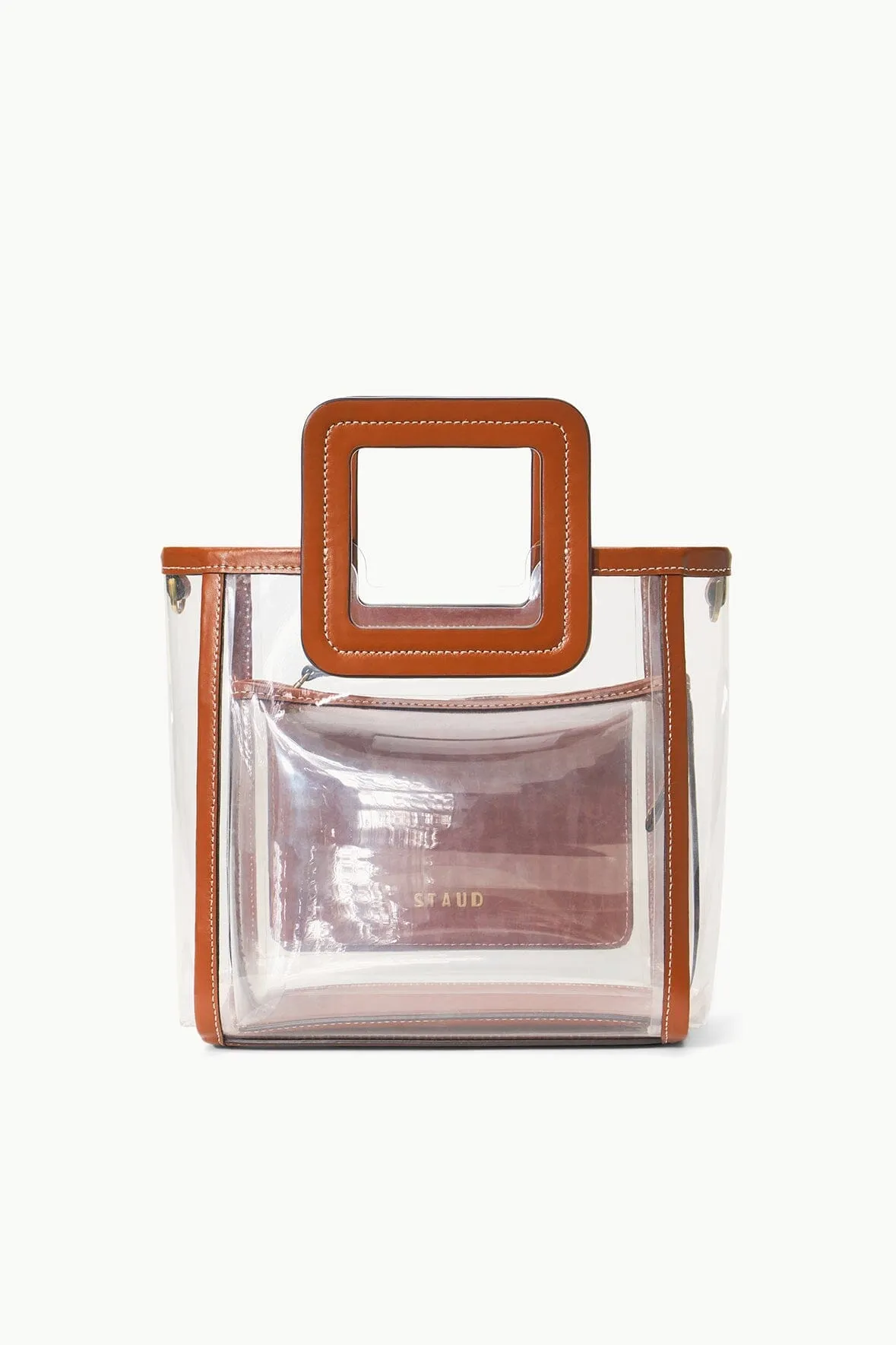 THE STADIUM MINI SHIRLEY BAG | CLEAR TAN