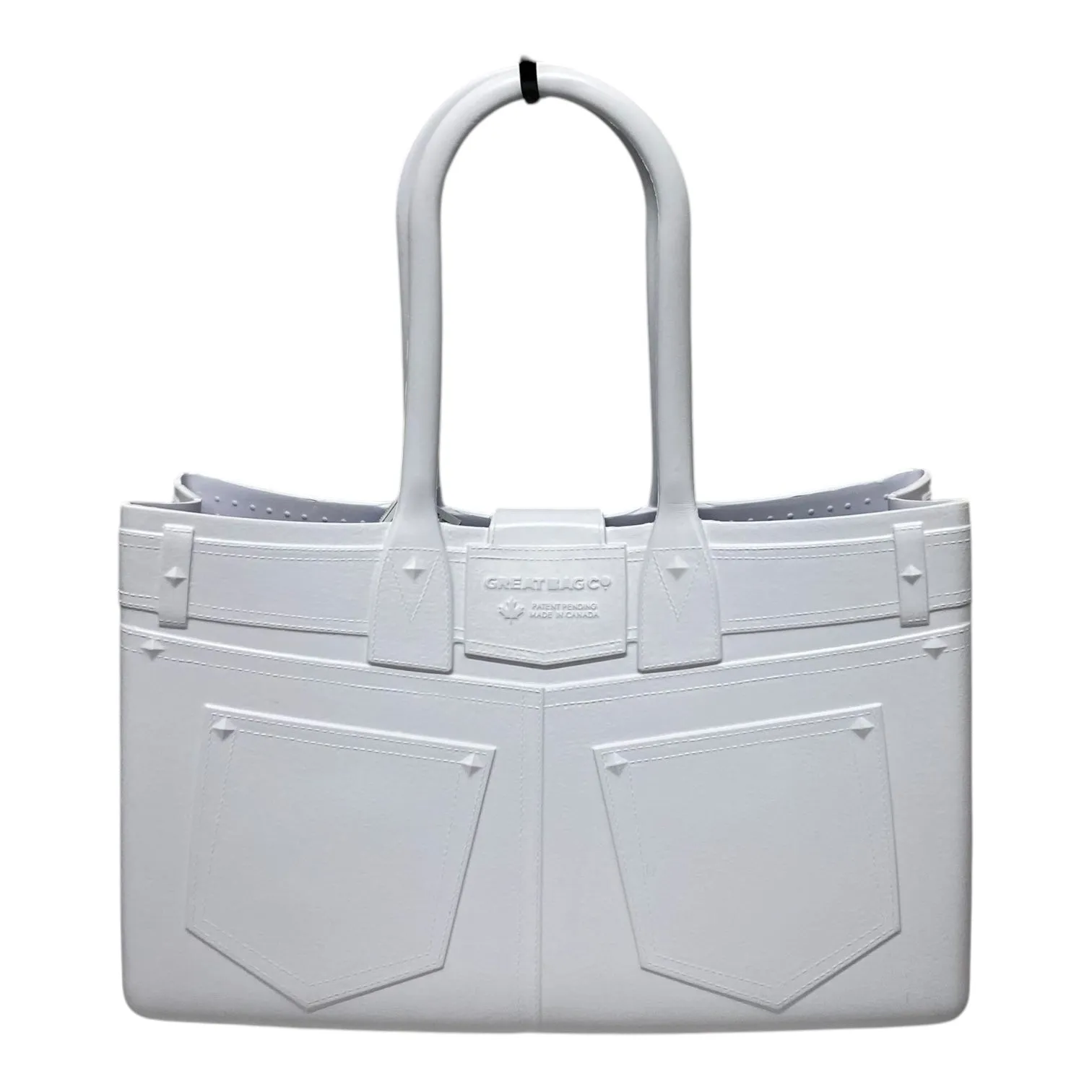 Tote By great bag co In white, Size:Large