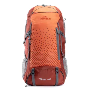 Tripole Air Trekking and Travel Rucksack with Rain Cover and Laptop Sleeve | 3 Year Warranty | Red | 46 Litres