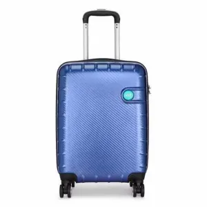 VIP Lisbon 22x50x69cm 4 Wheel Strolly Med Blue