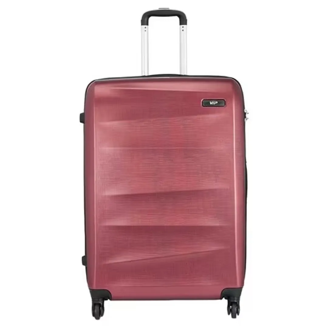 VIP Oakland 4 Wheel Hard Casing Luggage Trolley 55 69 79.5 Maroon