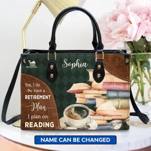 Yes, I Do Have A Retirement Plan I Plan On Reading Book Lovers Gift LHB43